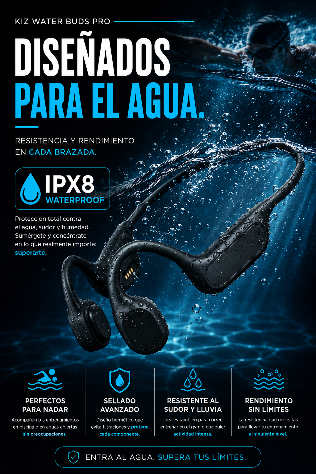 KIZ Buds X9 — Audio sin límites