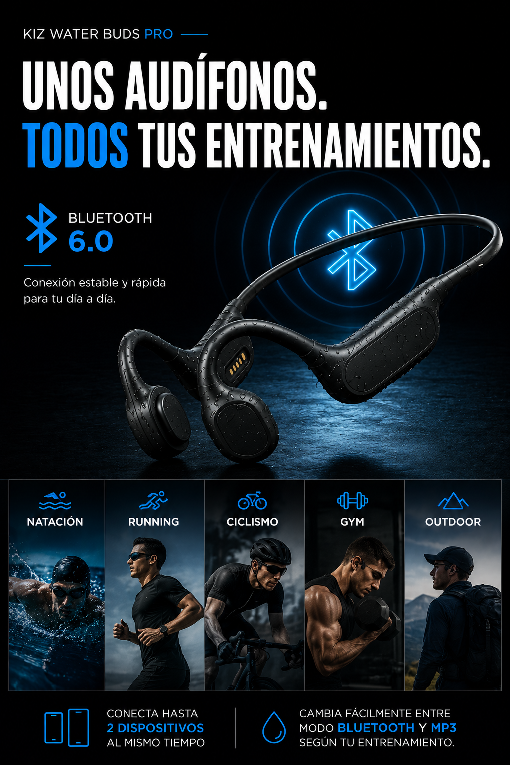 KIZ Buds X9 — Audio sin límites