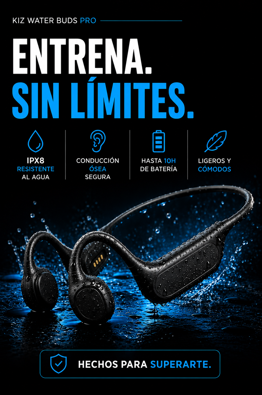KIZ Buds X9 — Audio sin límites