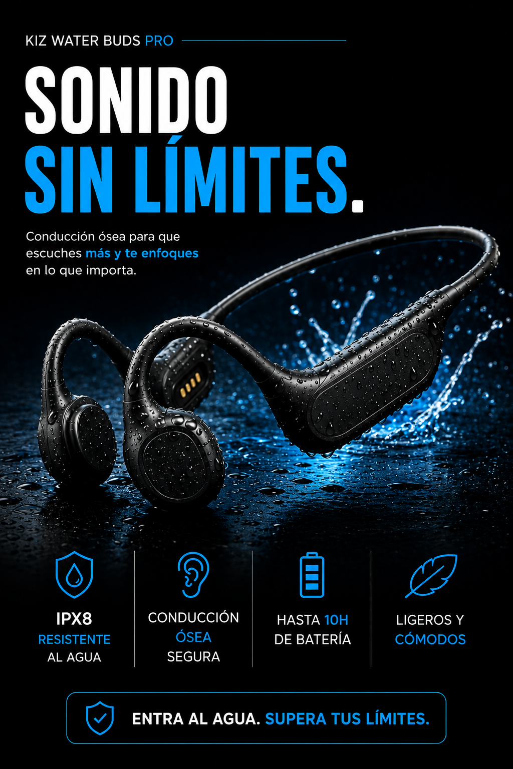 KIZ Buds X9 — Audio sin límites